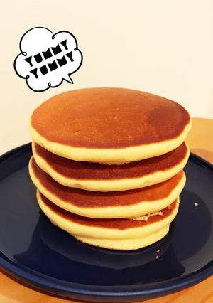 幼児のおやつにぴったり大豆粉パンケーキ-レシピのメイン写真
