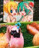 うずらの卵のベーコン巻き♪キャラ弁✱