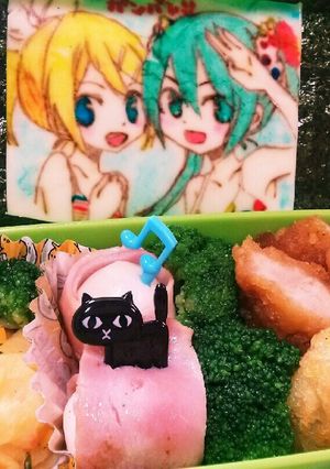 うずらの卵のベーコン巻き♪キャラ弁✱-レシピのメイン写真