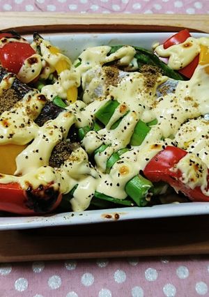 野菜のマヨネーズオーブン焼き-レシピのメイン写真