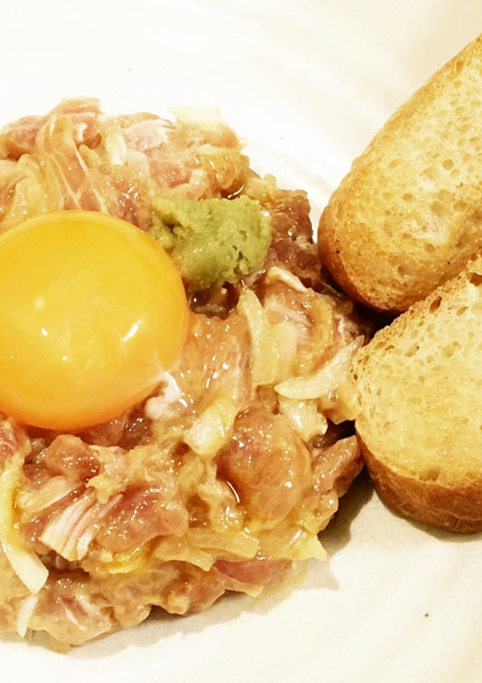 おつまみに★簡単まぐろの和風タルタル-レシピのメイン写真