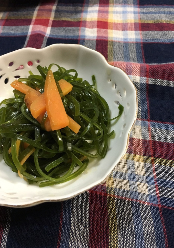 たった5分。簡単切り昆布のさっと煮-レシピのメイン写真