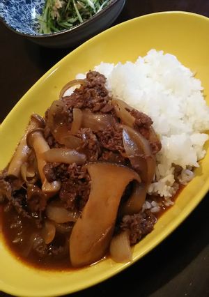 お買い得な赤ワインでハッシュドビーフ-レシピのメイン写真