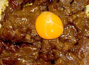 簡単節約な牛肉ハラミの焼肉丼-レシピのメイン写真