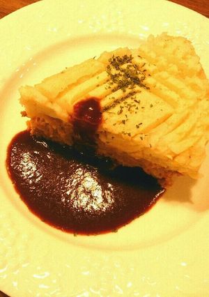 ケーキ型で簡単ミートローフ-レシピのメイン写真