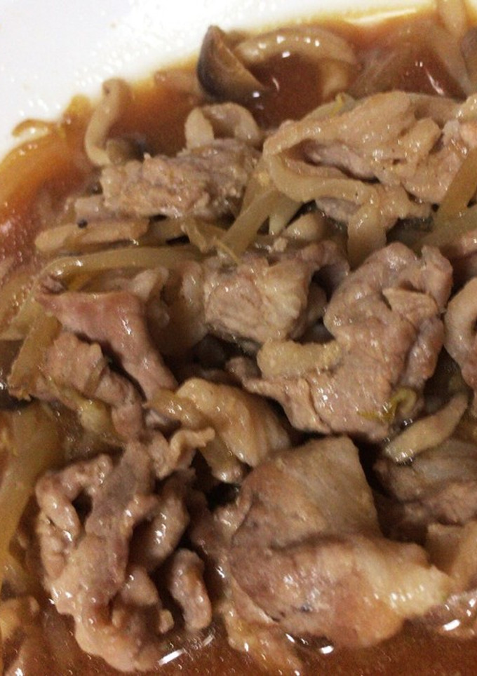 もやしと豚肉の炒めもの-レシピのメイン写真