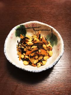 大豆とひじきの煮物♡-レシピのメイン写真