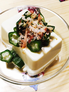 豆腐とオクラで一品料理♪-レシピのメイン写真