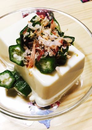 豆腐とオクラで一品料理♪-レシピのメイン写真