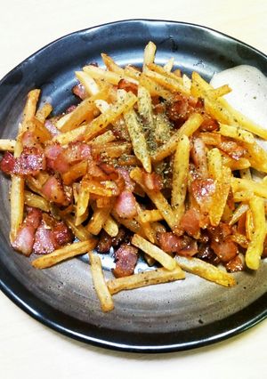 冷えたマックポテトで簡単おつまみ☆-レシピのメイン写真
