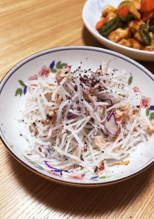 簡単すぎる大根サラダ-レシピのメイン写真