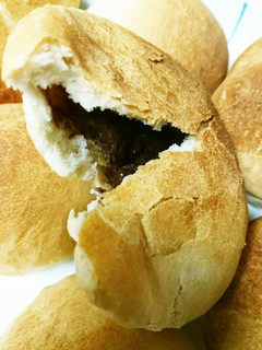 ミコばあばの米粉でフランスパン風あんパン-レシピのメイン写真