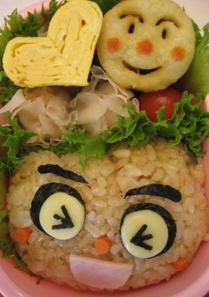 キャラ弁☆クリームぱんだちゃん☆-レシピのメイン写真