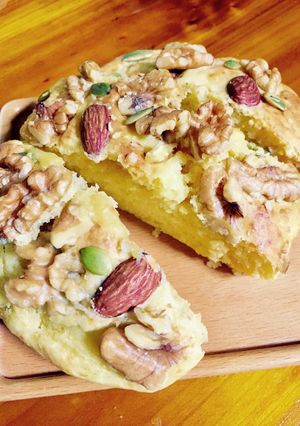 ふわもち♡幸せのお豆腐パウンドケーキ-レシピのメイン写真