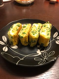 お弁当に♡ニラ卵焼き-レシピのメイン写真