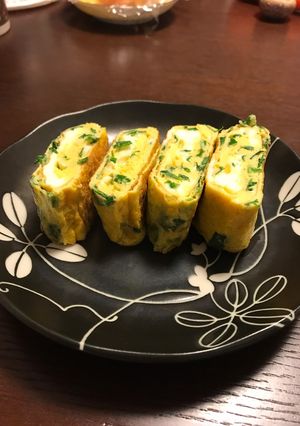 お弁当に♡ニラ卵焼き-レシピのメイン写真