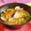 鮭と牛蒡のアクアパッツァラーメン