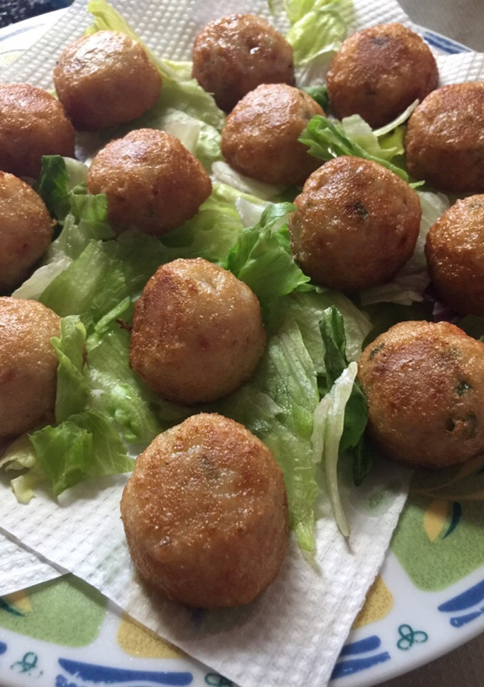 簡単☆冷凍たこ焼きで揚げたこ焼き♪-レシピのメイン写真