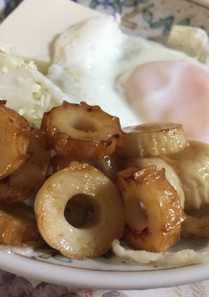 弁当のおかず☆ちくわの甘醤油炒め♡-レシピのメイン写真
