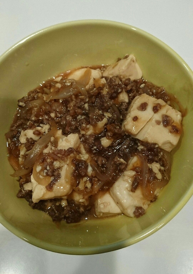 豆腐と挽き肉ですき焼き風丼-レシピのメイン写真