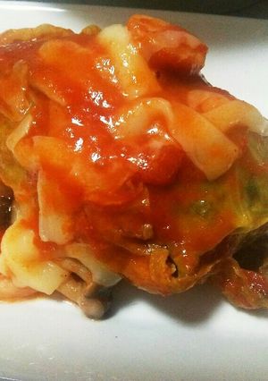 トマト缶で美味しいロールキャベツ＊-レシピのメイン写真