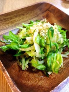 きゅうりとレタスの中華風サラダ-レシピのメイン写真
