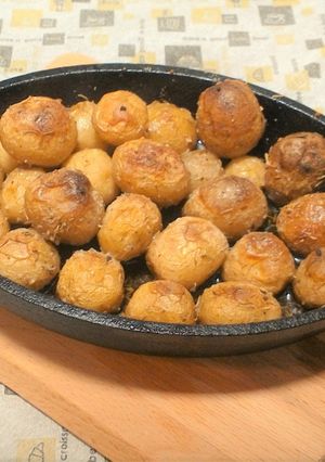 簡単美味しい!新じゃがのそのまま焼き-レシピのメイン写真