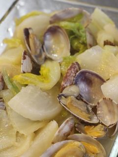 あさりのバター酒蒸し♪-レシピのメイン写真
