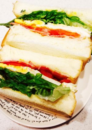 ダブルソフトでボリュームサンド!-レシピのメイン写真