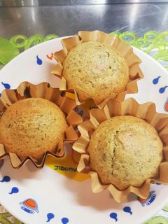 緑茶葉とチョコのマドレーヌ-レシピのメイン写真