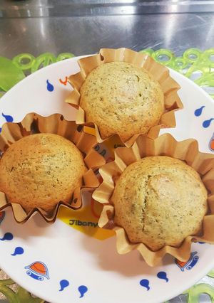緑茶葉とチョコのマドレーヌ-レシピのメイン写真