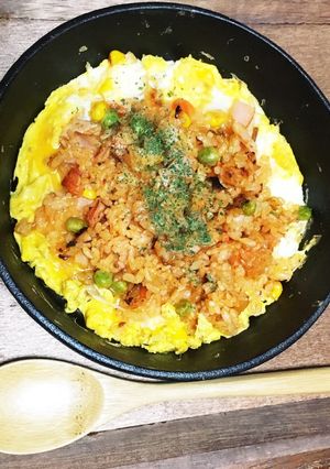 簡単・鉄板オムライス-レシピのメイン写真