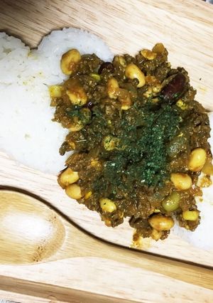 簡単･ヨーグルトでキーマカレーアート-レシピのメイン写真