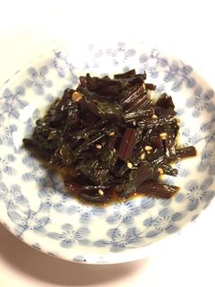 ビーツの茎の佃煮-レシピのメイン写真