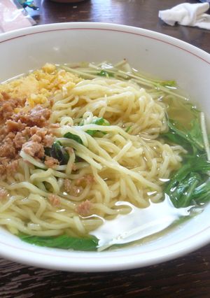 水菜三色ラーメン-レシピのメイン写真