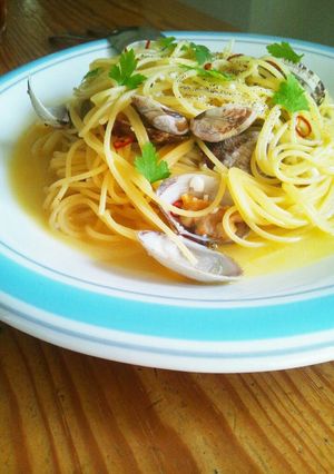 オリーブオイルを味わうボンゴレビアンコ-レシピのメイン写真