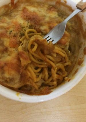 鶏団子でハンバーグラタン-レシピのメイン写真