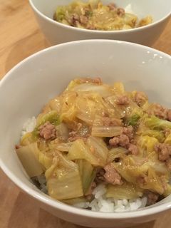 白菜麻婆丼-レシピのメイン写真