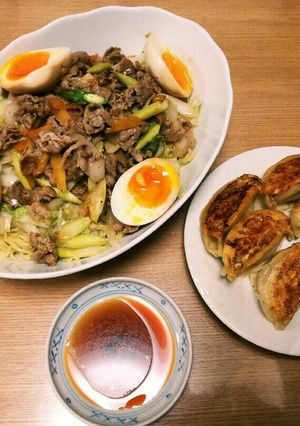ママ楽チン‼　野菜たっぷり休日あえ麺-レシピのメイン写真
