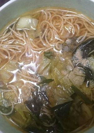 残り野菜で作ったスーラータンそうめん-レシピのメイン写真