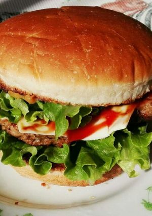 余ったお肉でつくるハンバーガー-レシピのメイン写真