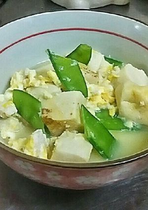 高野豆腐と鶏ひき肉の卵とじ★-レシピのメイン写真