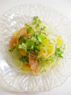 柑橘香る~❀ 新玉葱のサラダ-レシピのメイン写真