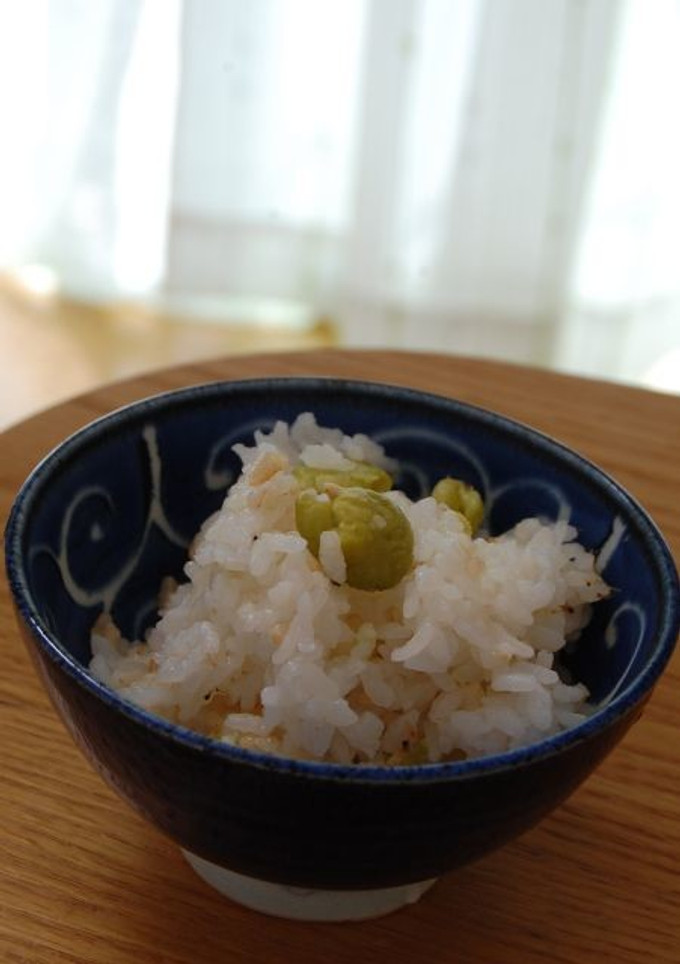 そら豆と小エビの炊き込みご飯-レシピのメイン写真