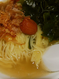 梅わかめラーメン-レシピのメイン写真