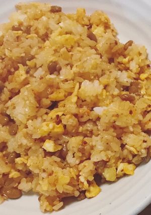 簡単!納豆チャーハン-レシピのメイン写真