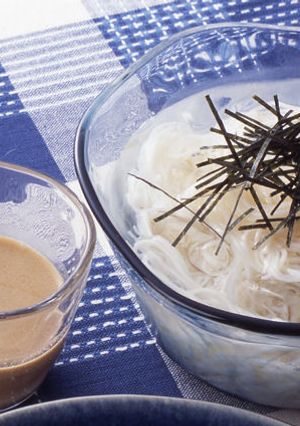 2種のごまだれそうめん-レシピのメイン写真