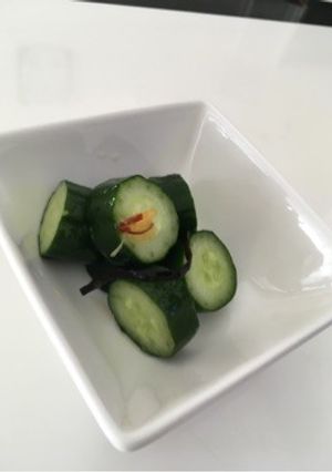 胡瓜の浅漬け-レシピのメイン写真