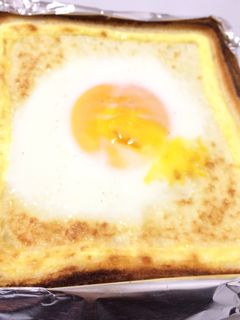 目玉焼きトースト-レシピのメイン写真