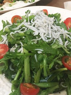 旦那絶賛★春菊のシンプルサラダ-レシピのメイン写真